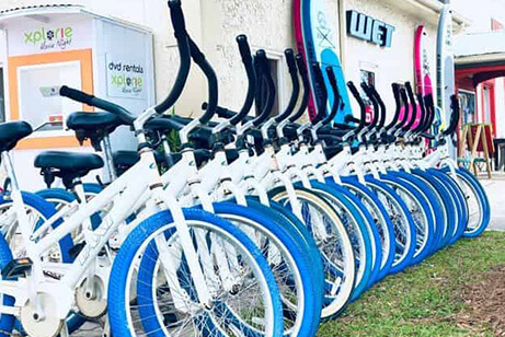 Bike Rentals at Fort Walton Beach, Florida